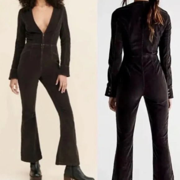 Free People Jovi Cord Jumpsuit - Picture 2 of 4